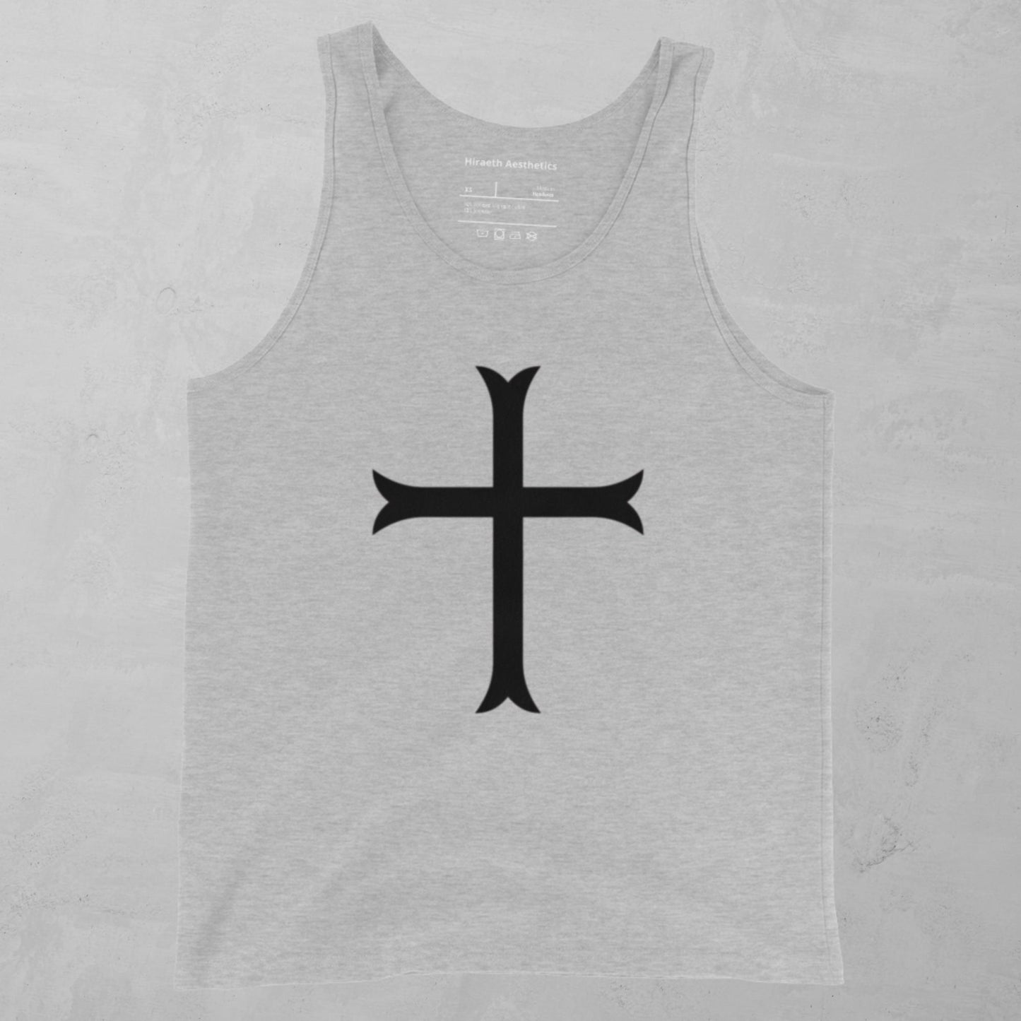 Cross in black Tank Top