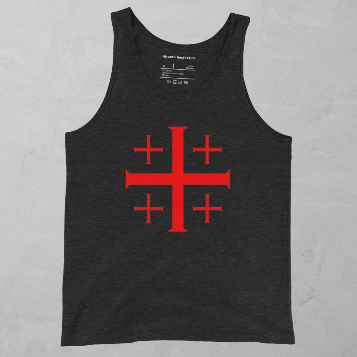 Jerusalem Cross tank top