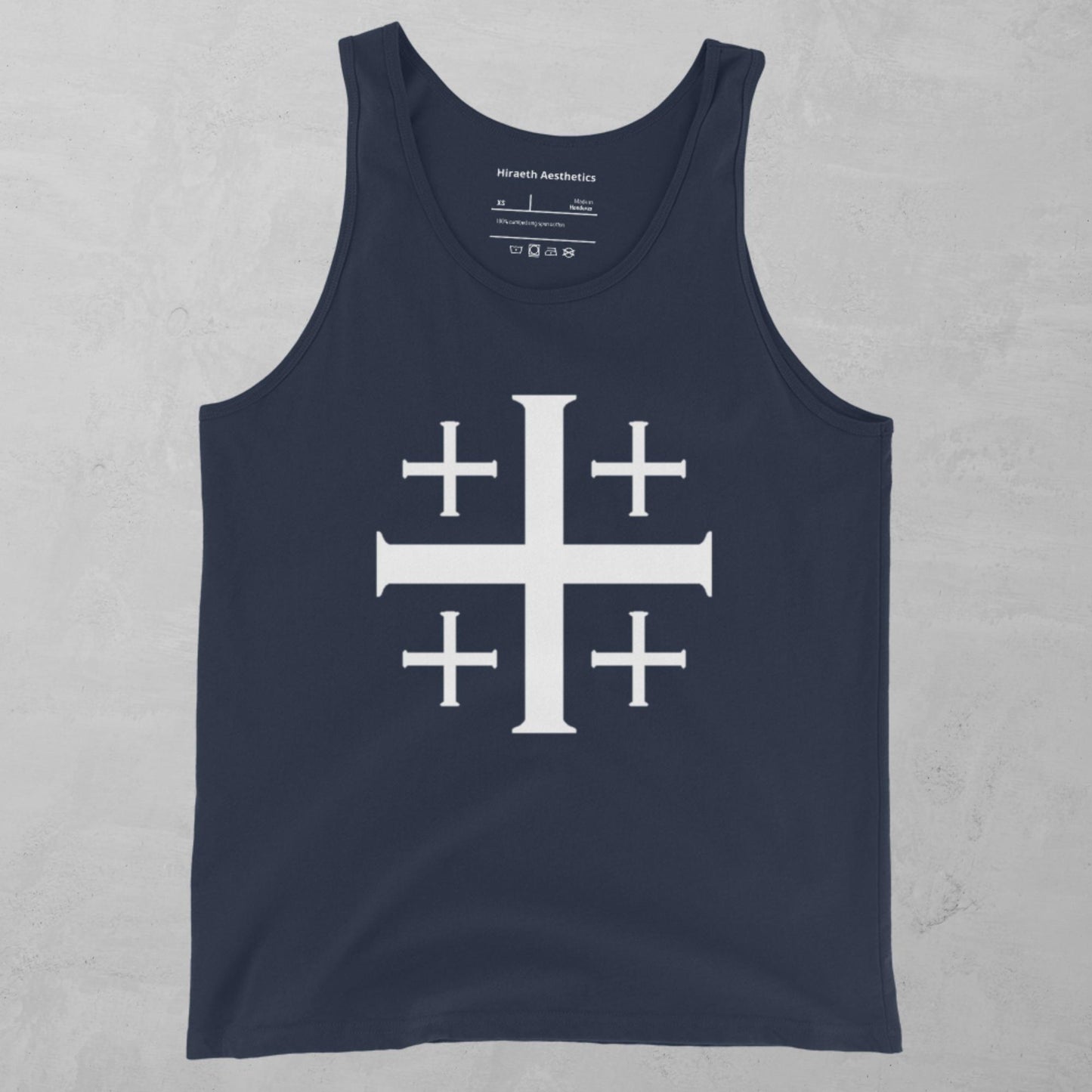 Jerusalem Cross tank top