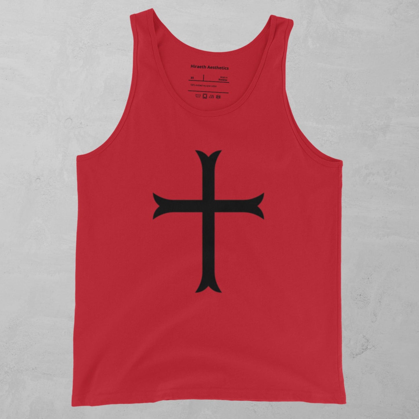 Cross in black Tank Top
