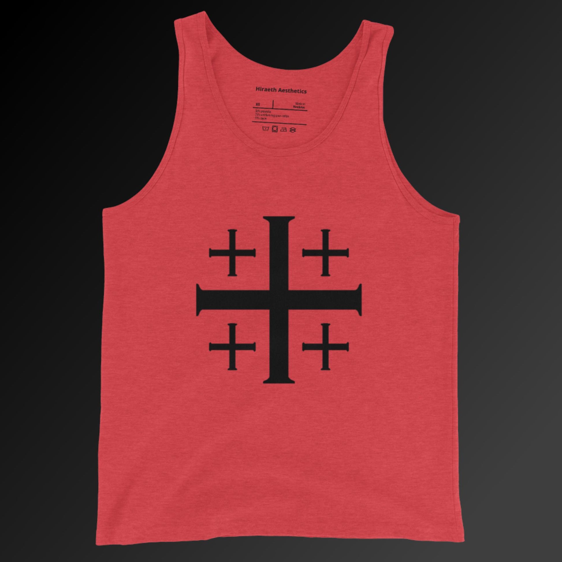 Jerusalem Cross tank top