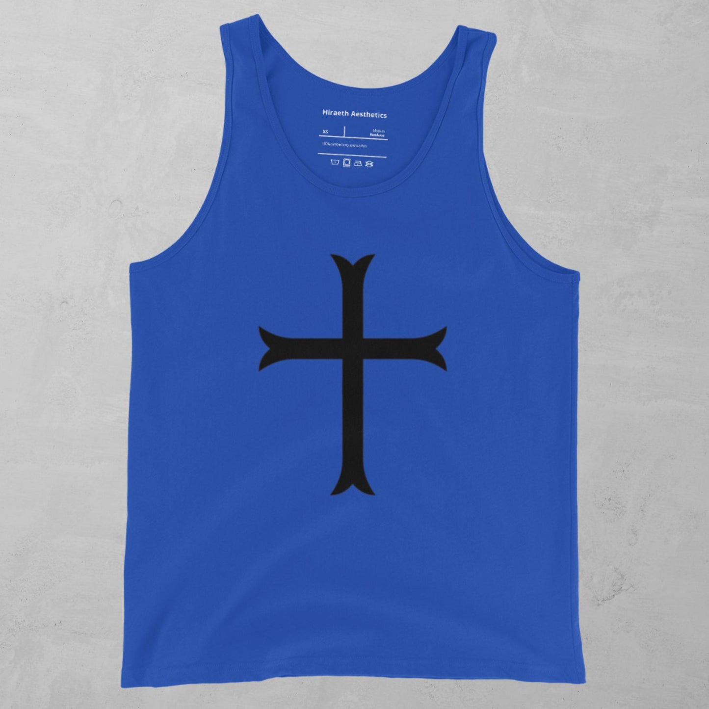 Cross in black Tank Top