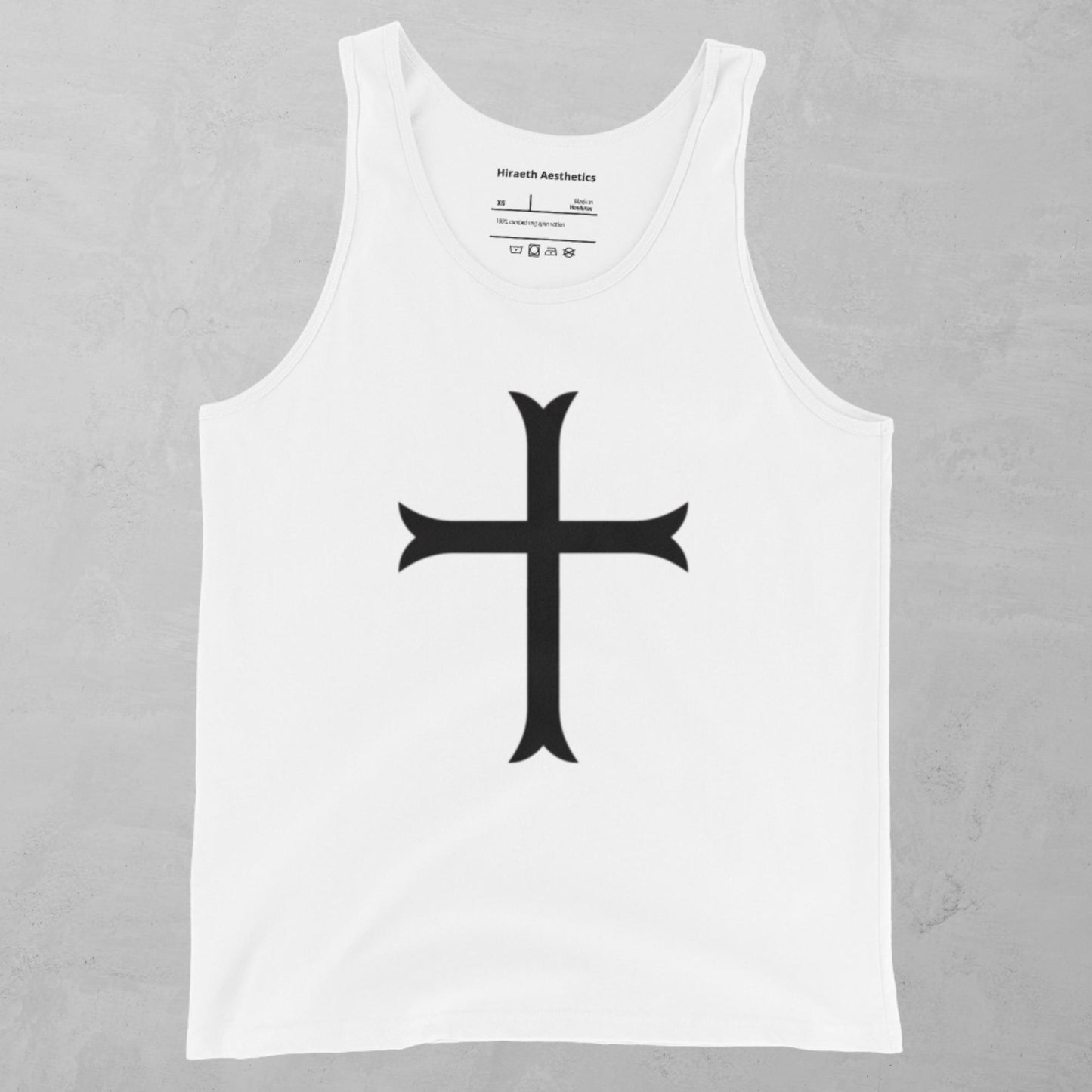 Cross in black Tank Top