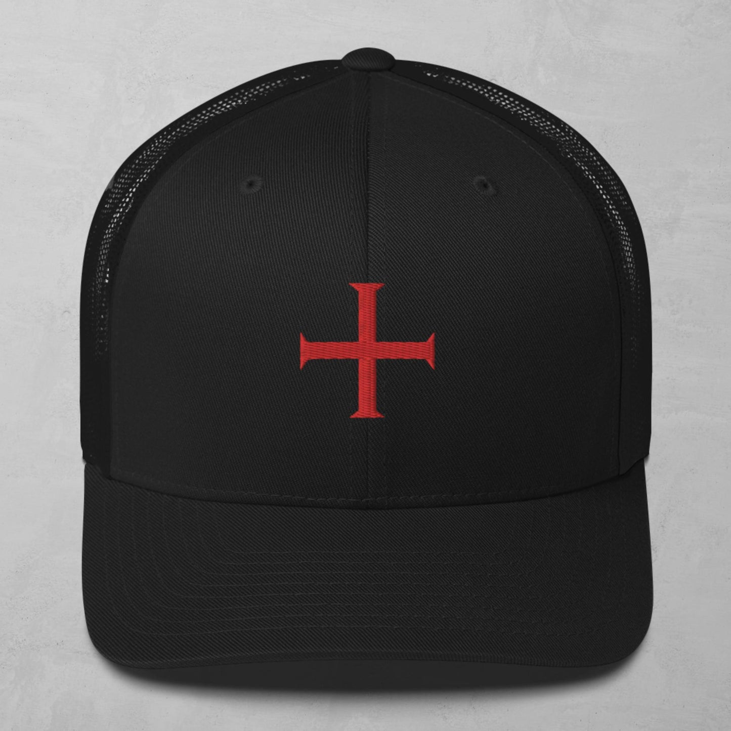 Templar Cross Trucker Cap