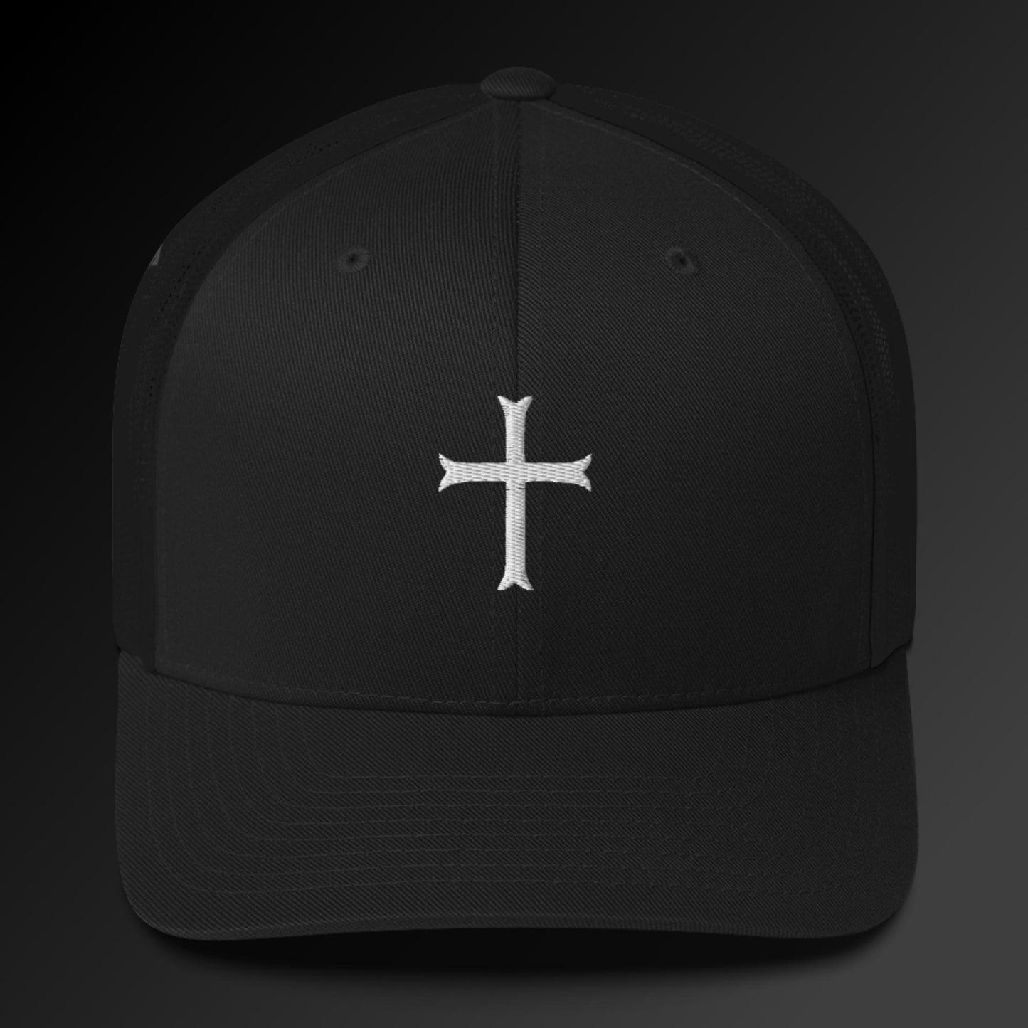 Cross in white Trucker Cap