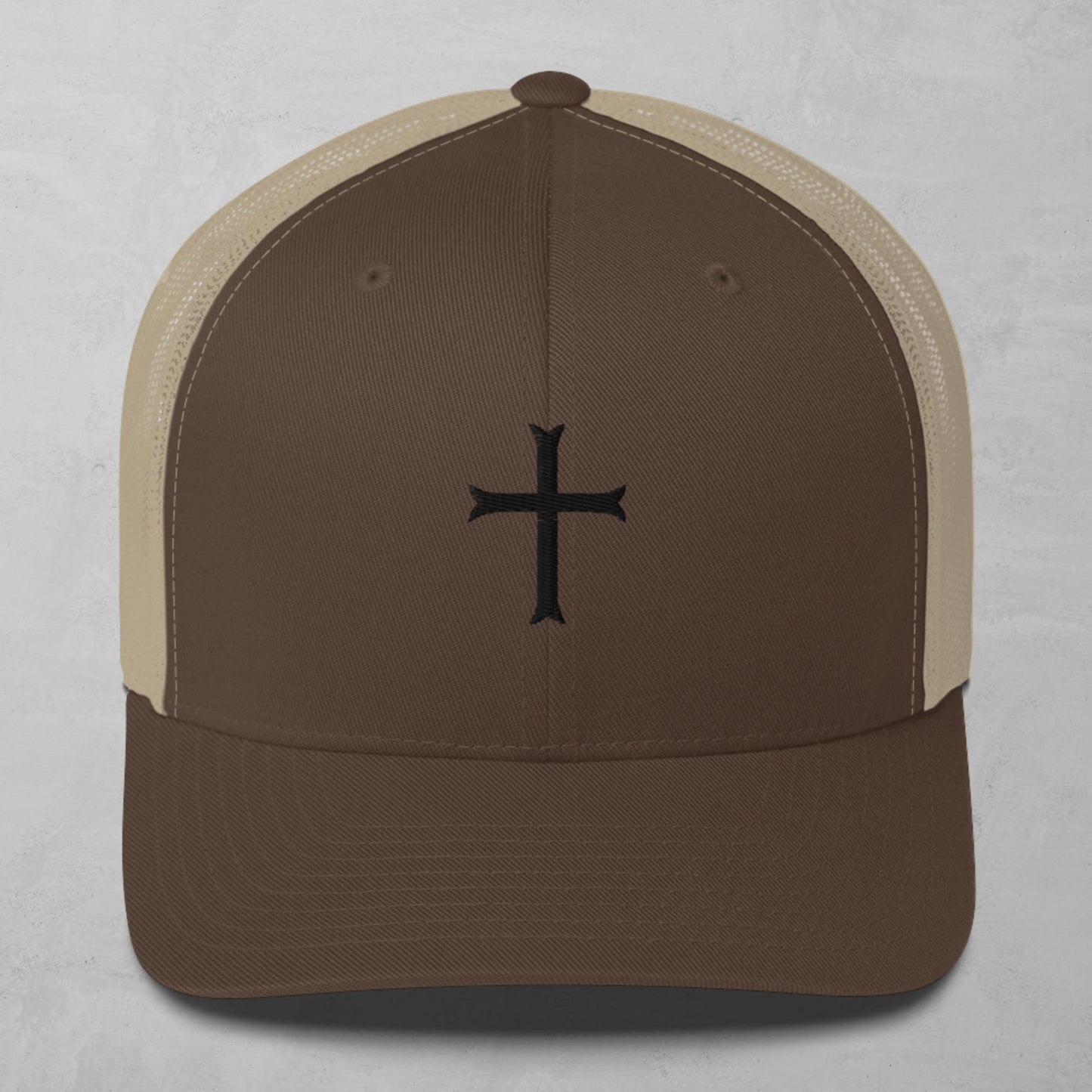 Cross in black Trucker Cap