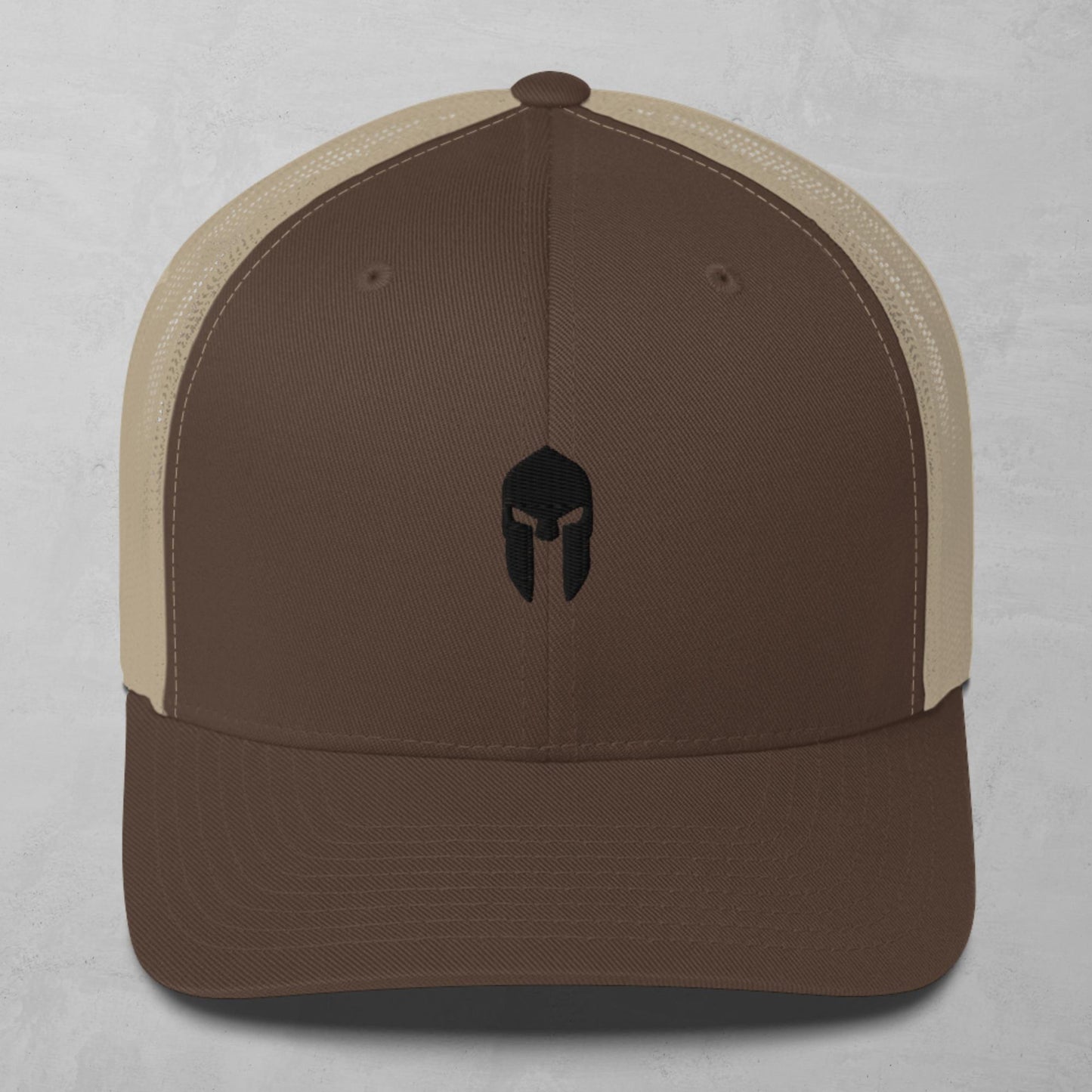 Spartan Helm in black Trucker Cap