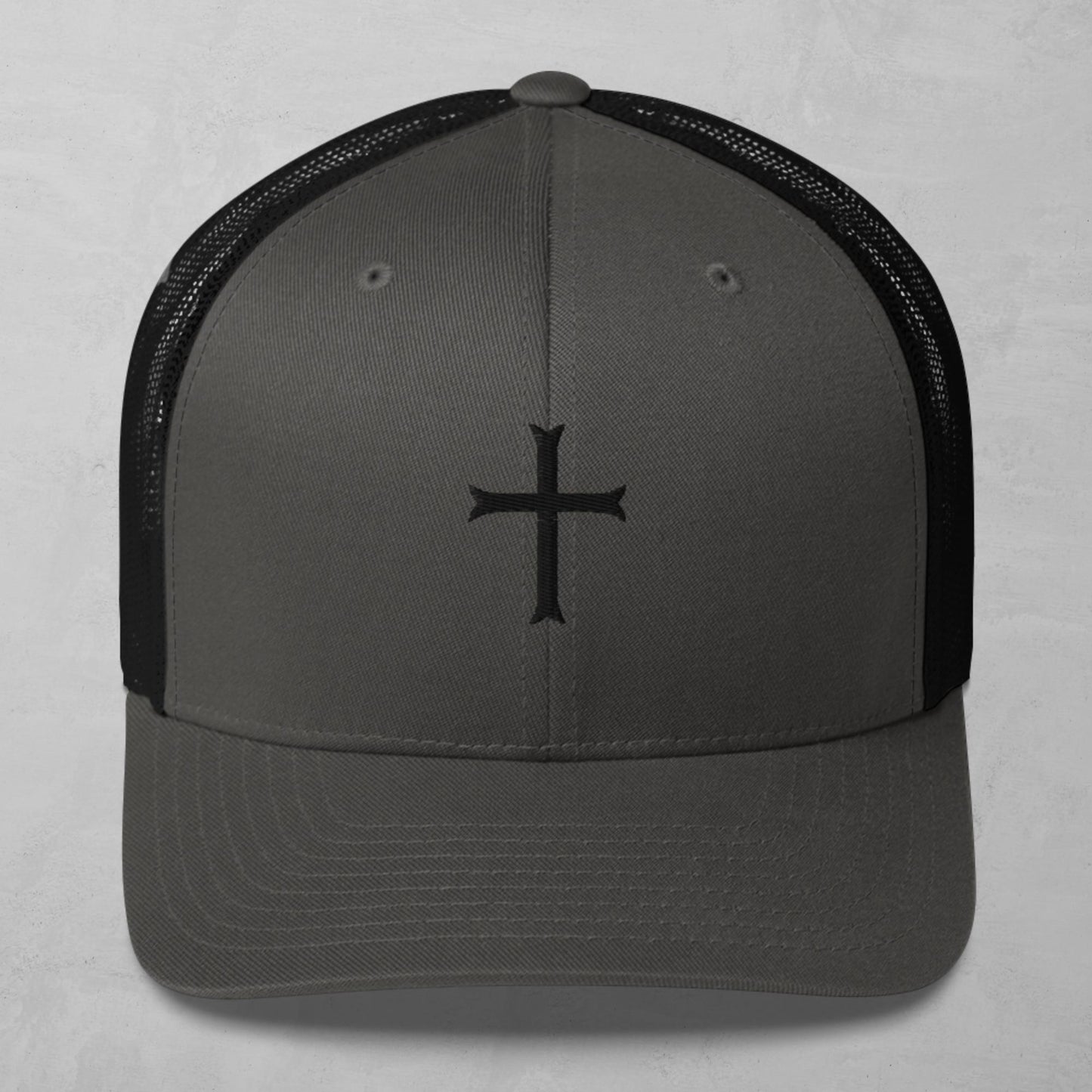 Cross in black Trucker Cap