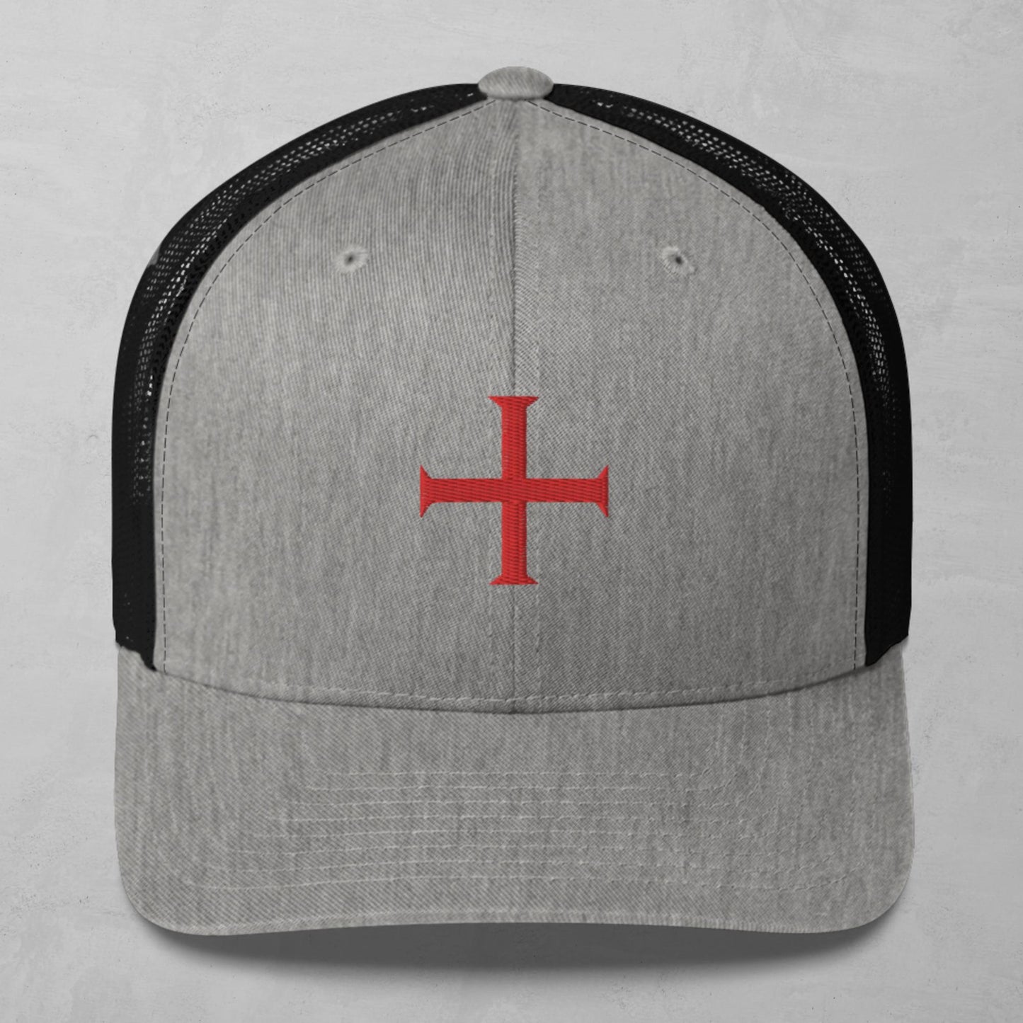 Templar Cross Trucker Cap