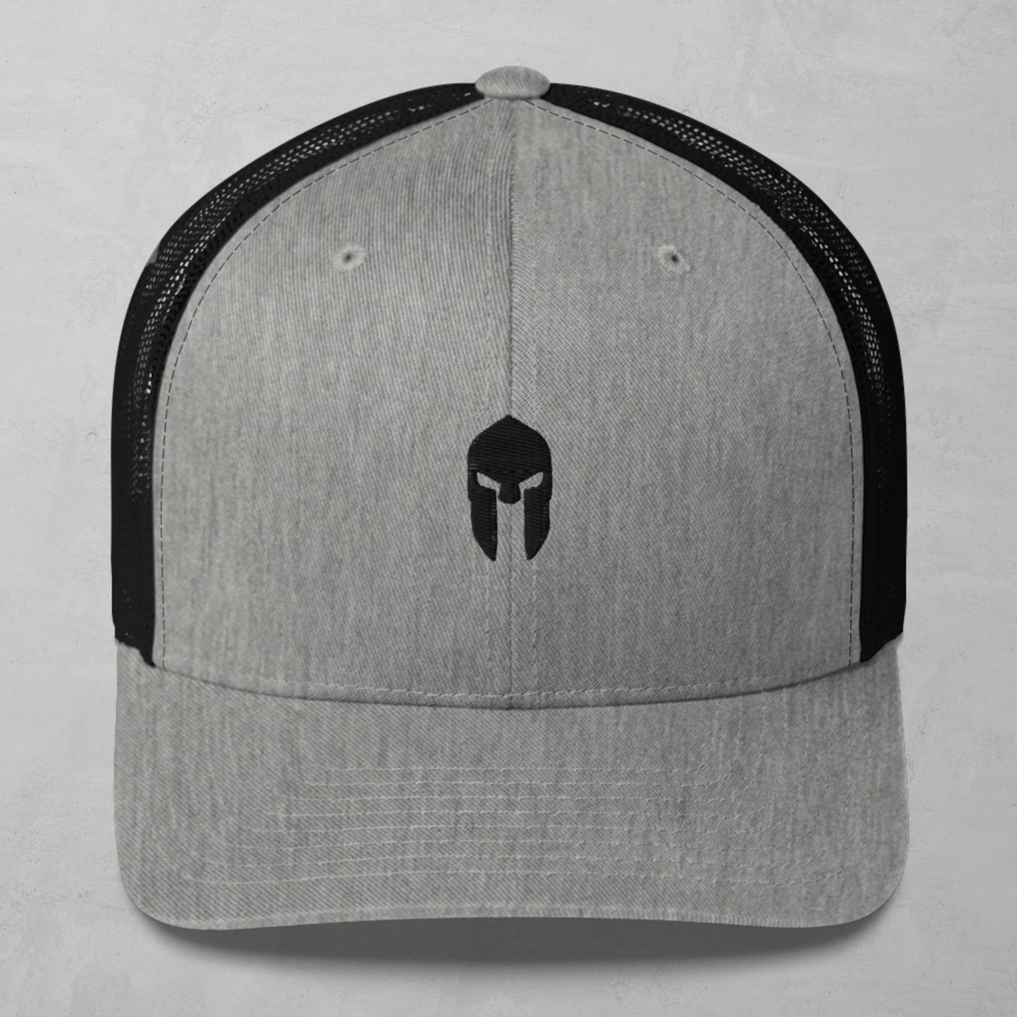 Spartan Helm in black Trucker Cap