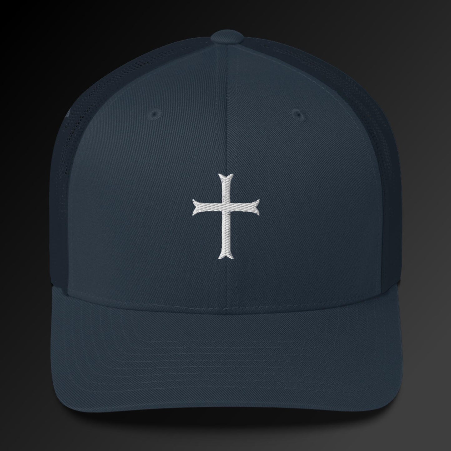 Cross in white Trucker Cap