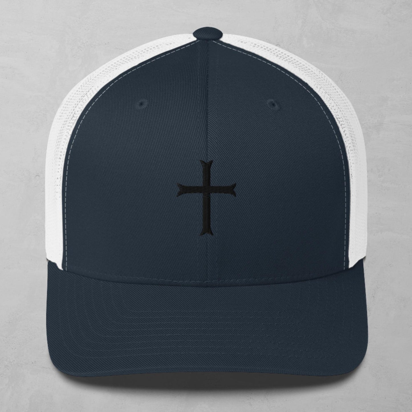 Cross in black Trucker Cap