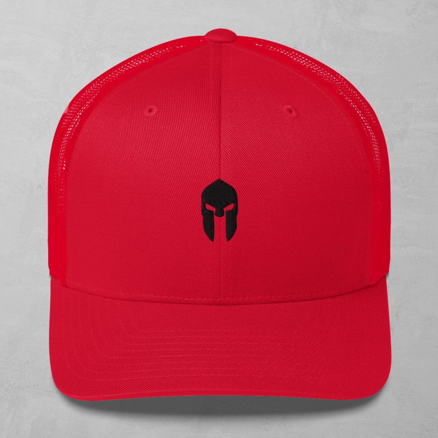 Spartan Helm in black Trucker Cap