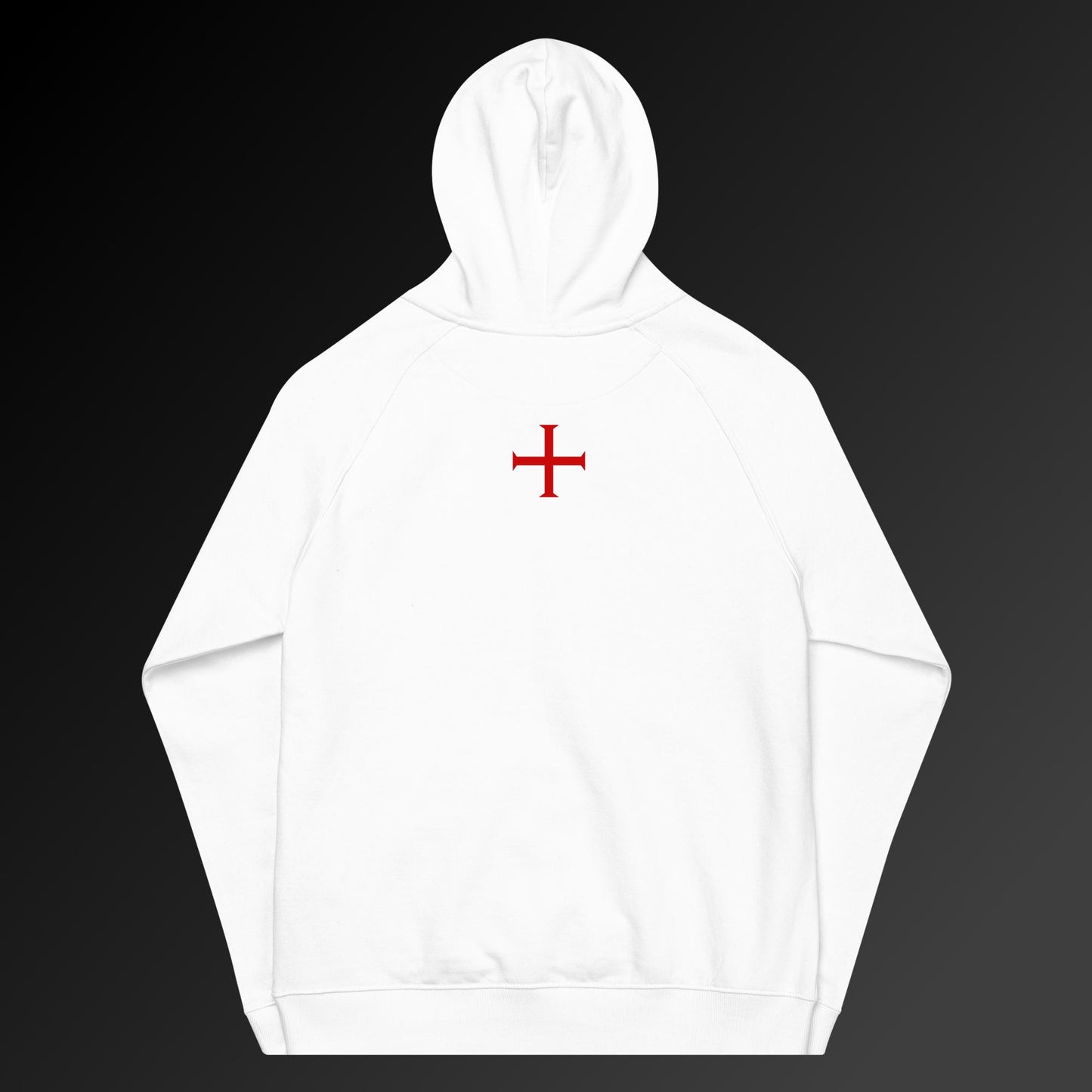 Deus Vult large symbol hoodie