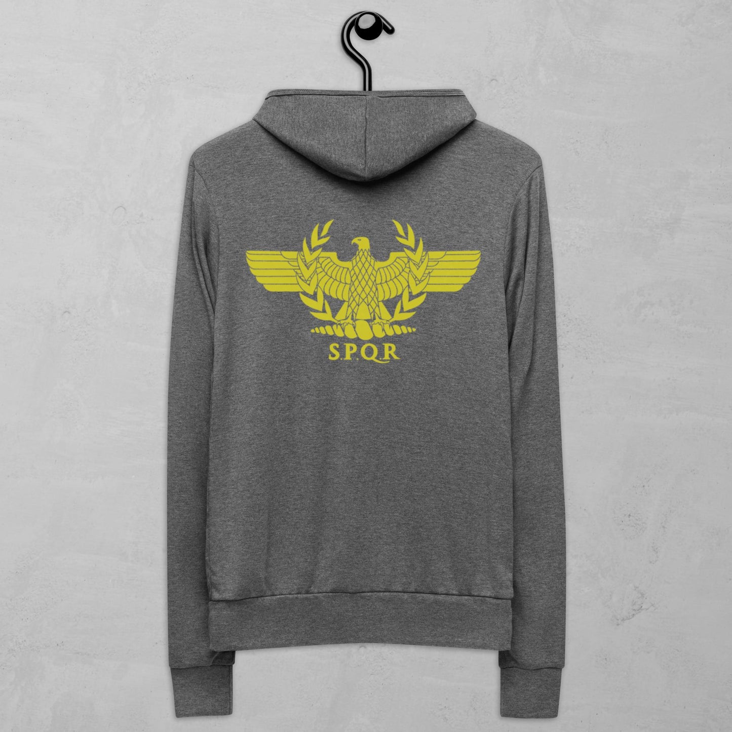 SPQR Roman zip-up hoodie