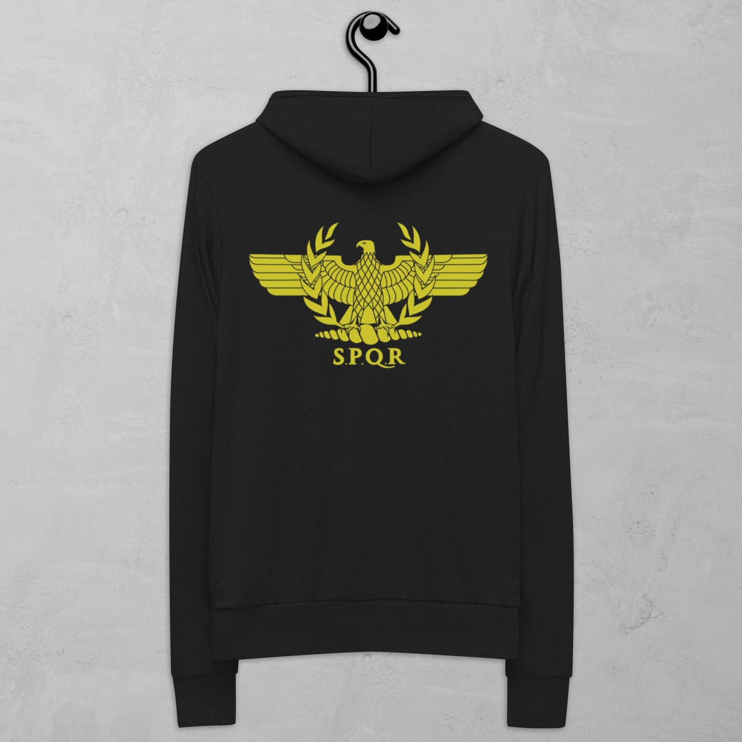 SPQR Roman zip-up hoodie
