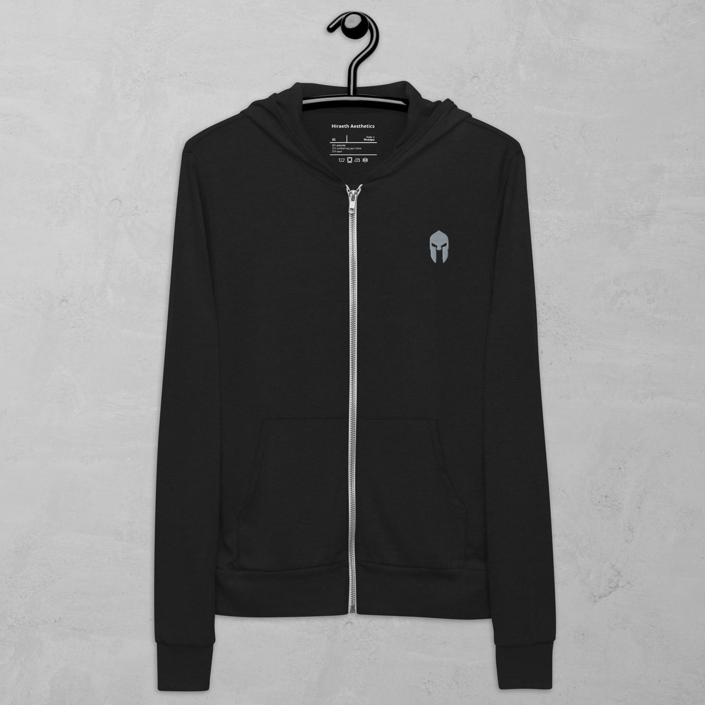 Spartan zip hoodie
