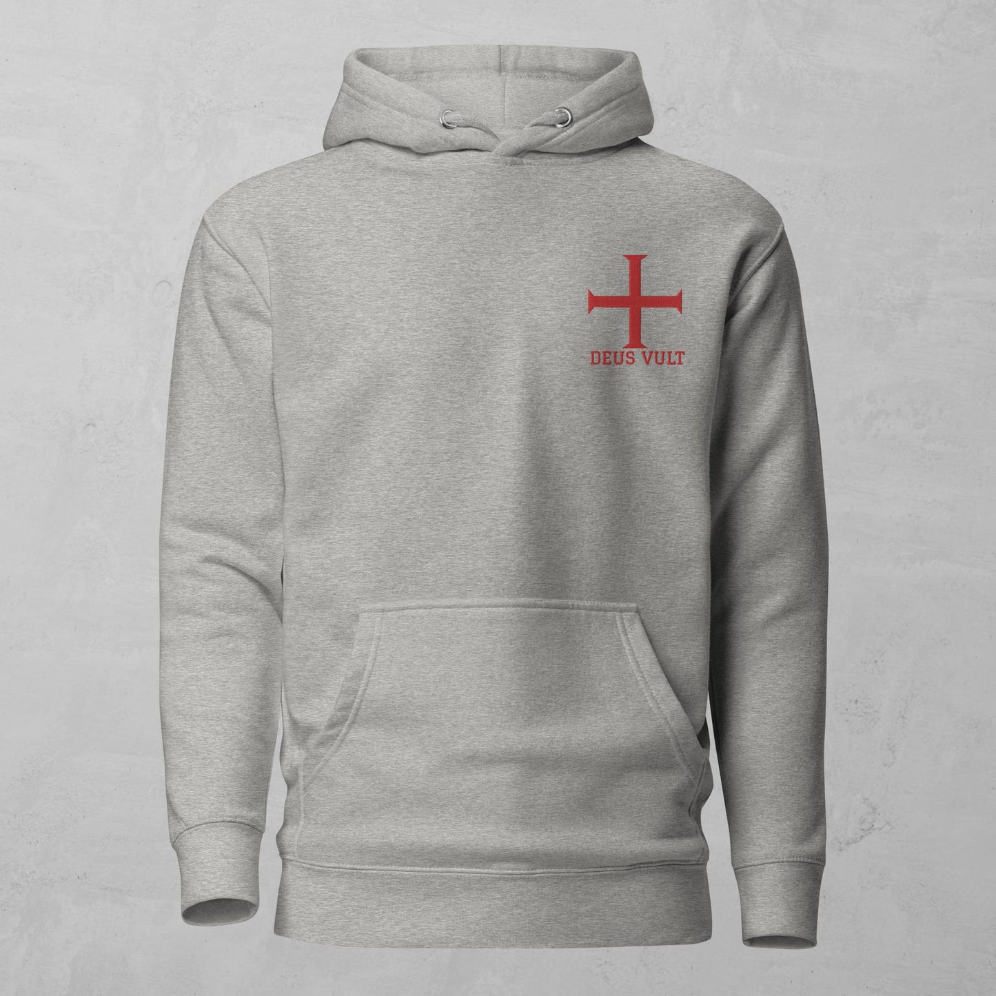 Deus Vult Embroidered Hoodie