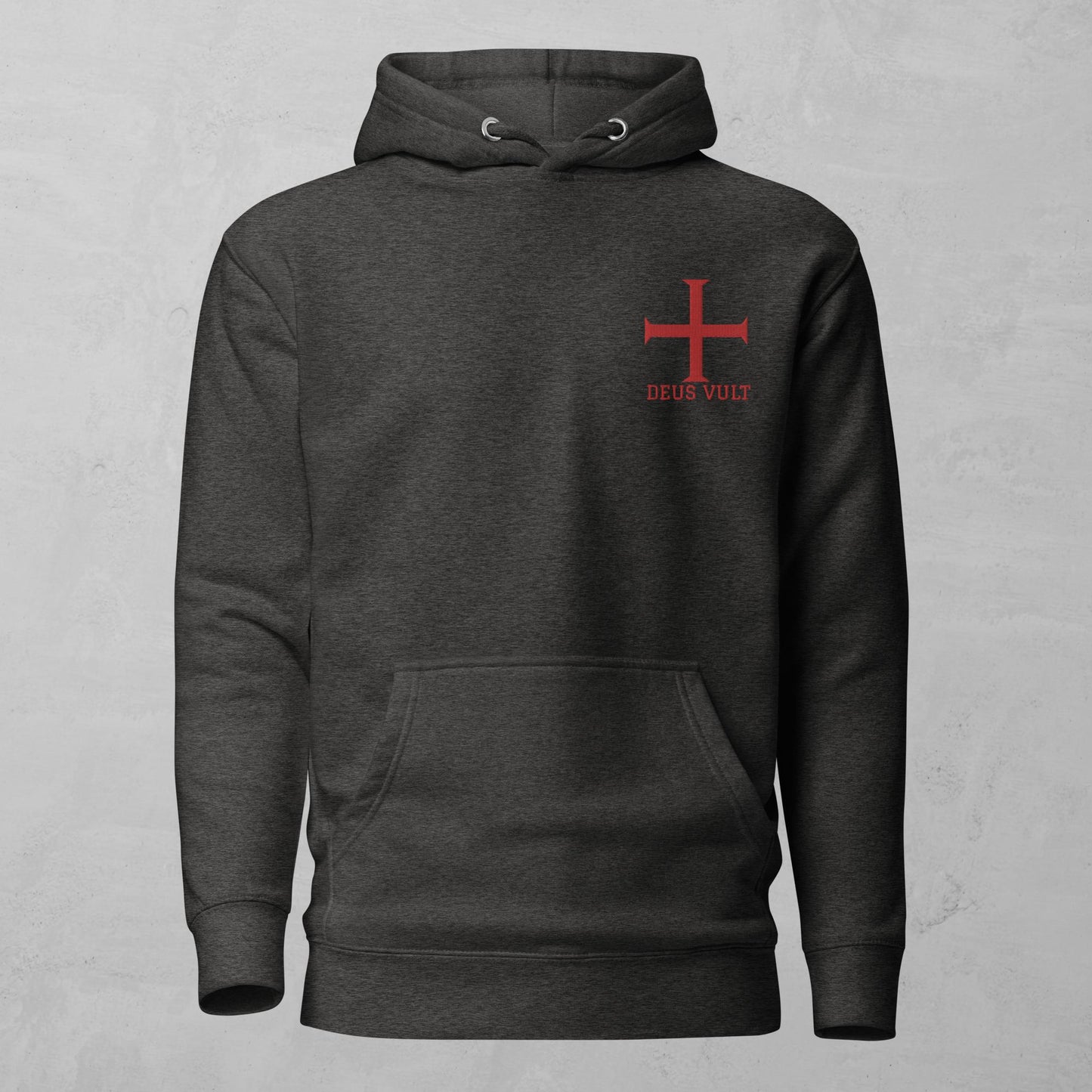 Deus Vult Embroidered Hoodie