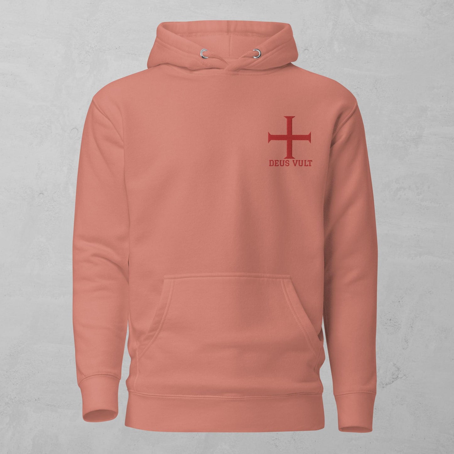 Deus Vult Embroidered Hoodie