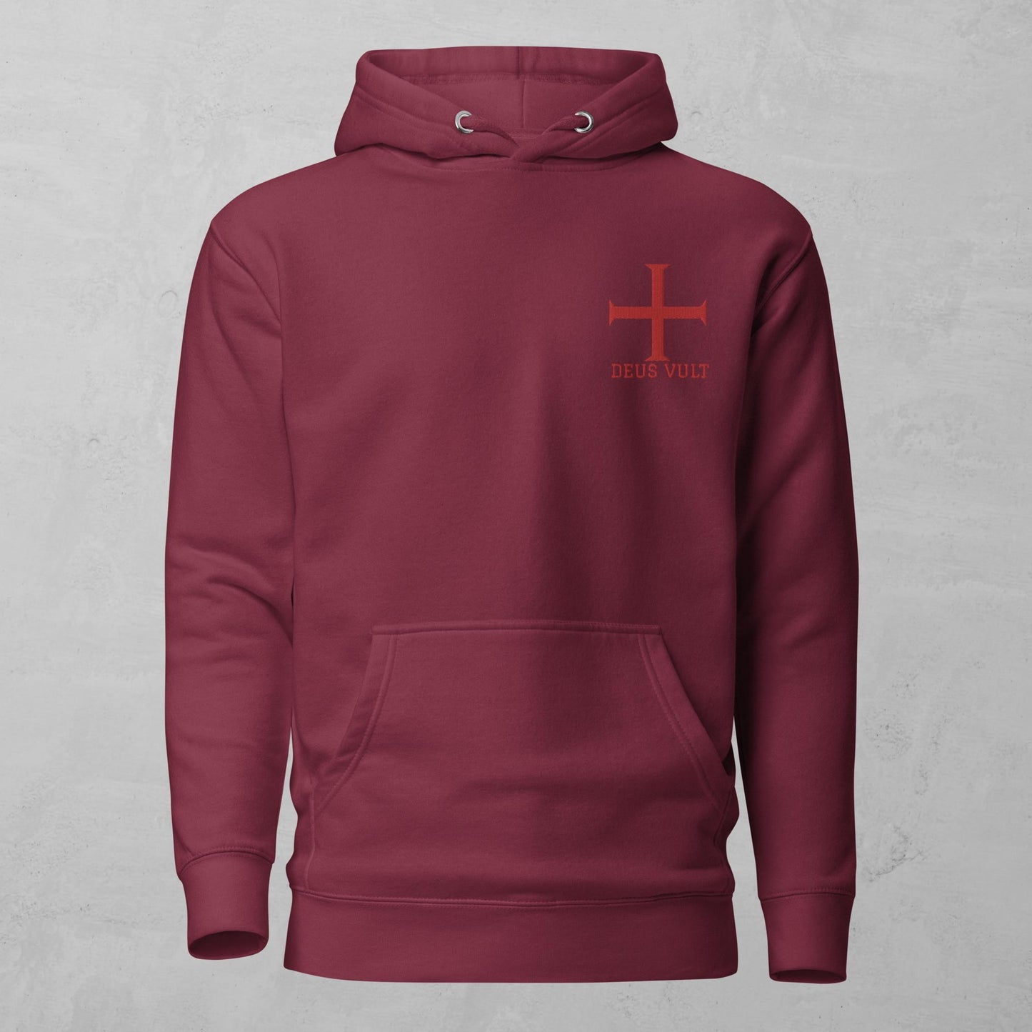 Deus Vult Embroidered Hoodie