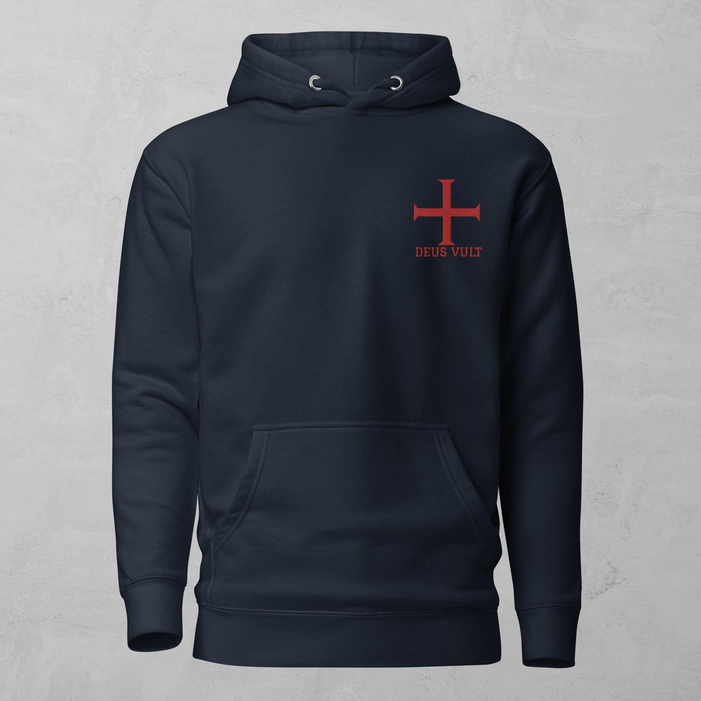 Deus Vult Embroidered Hoodie