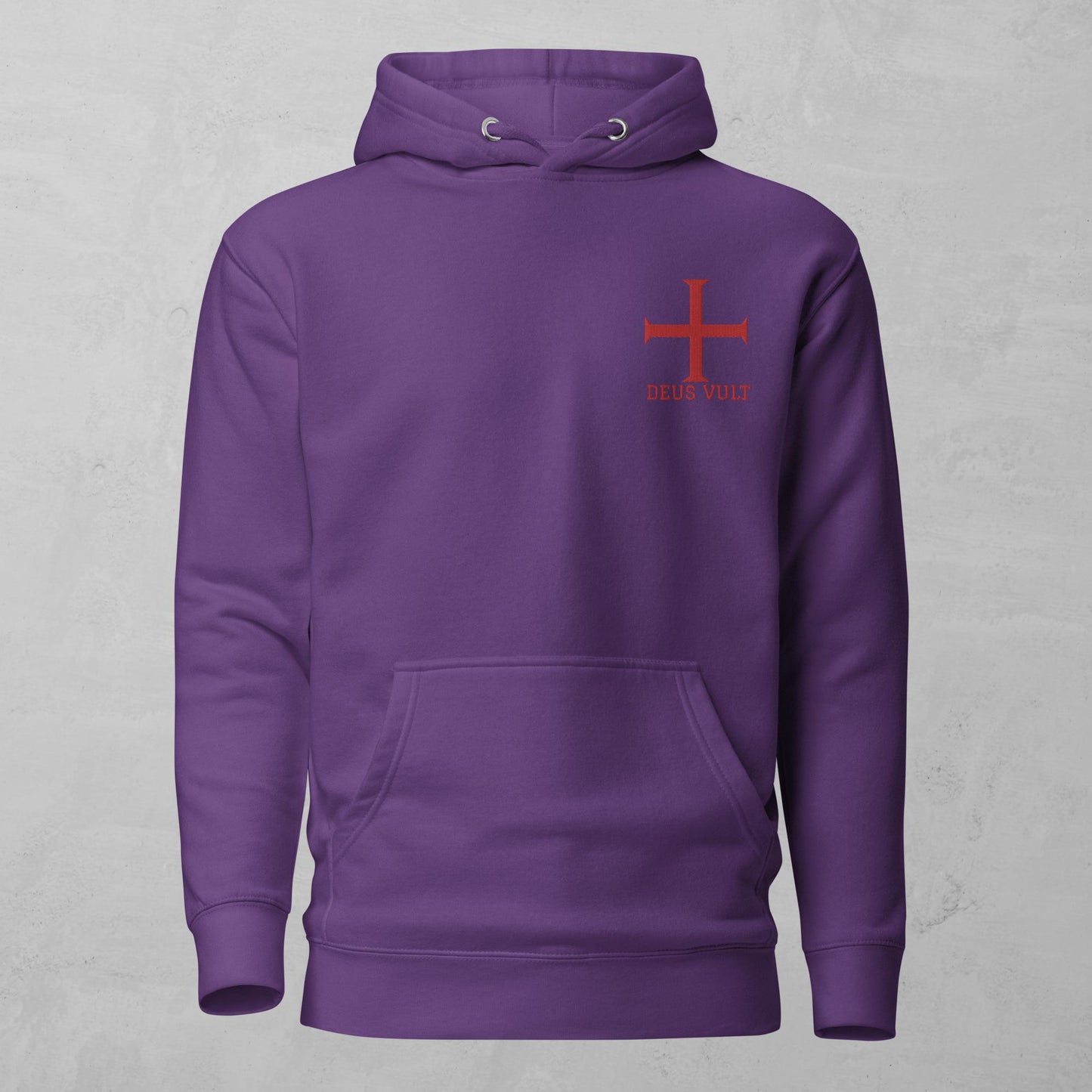 Deus Vult Embroidered Hoodie