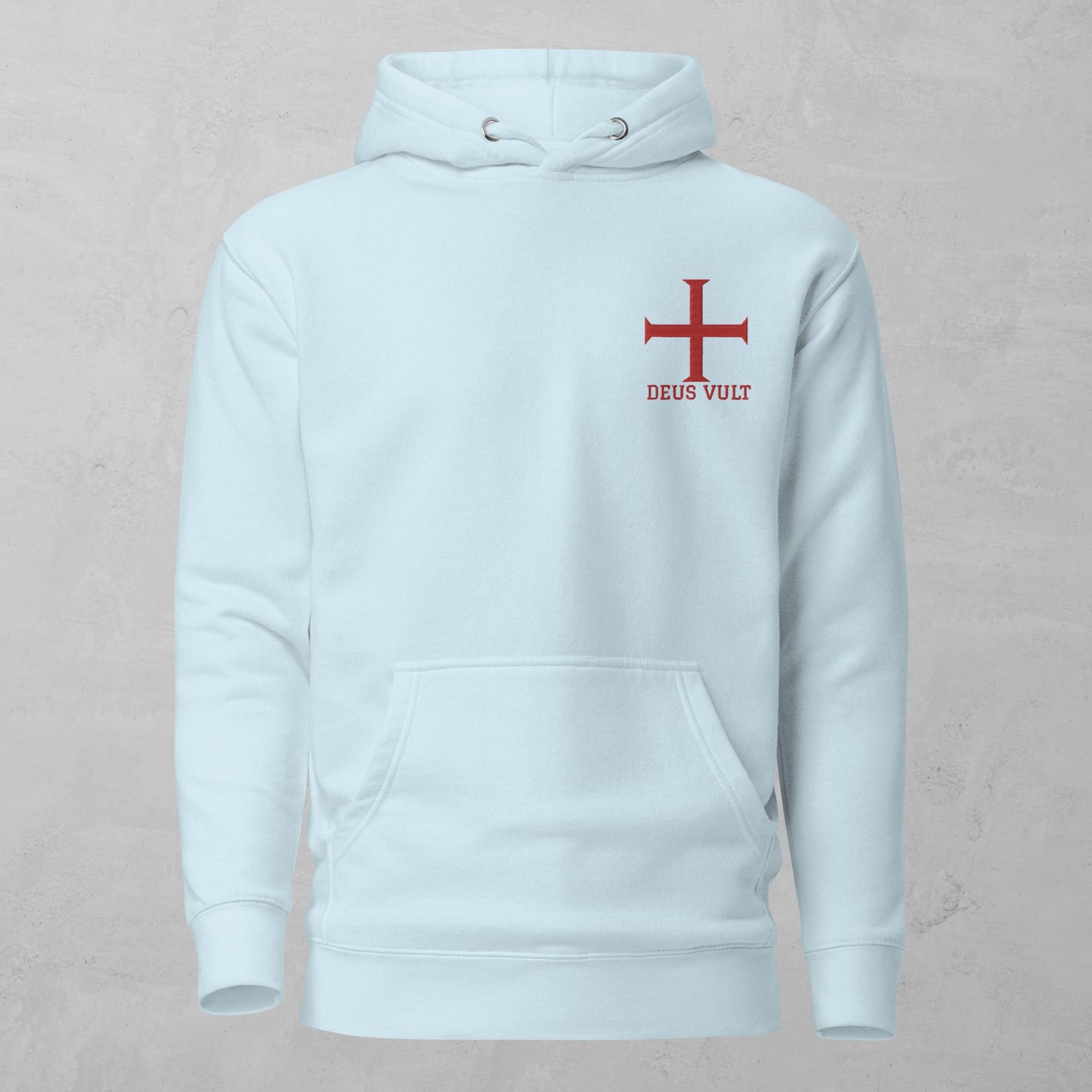 Deus Vult Embroidered Hoodie
