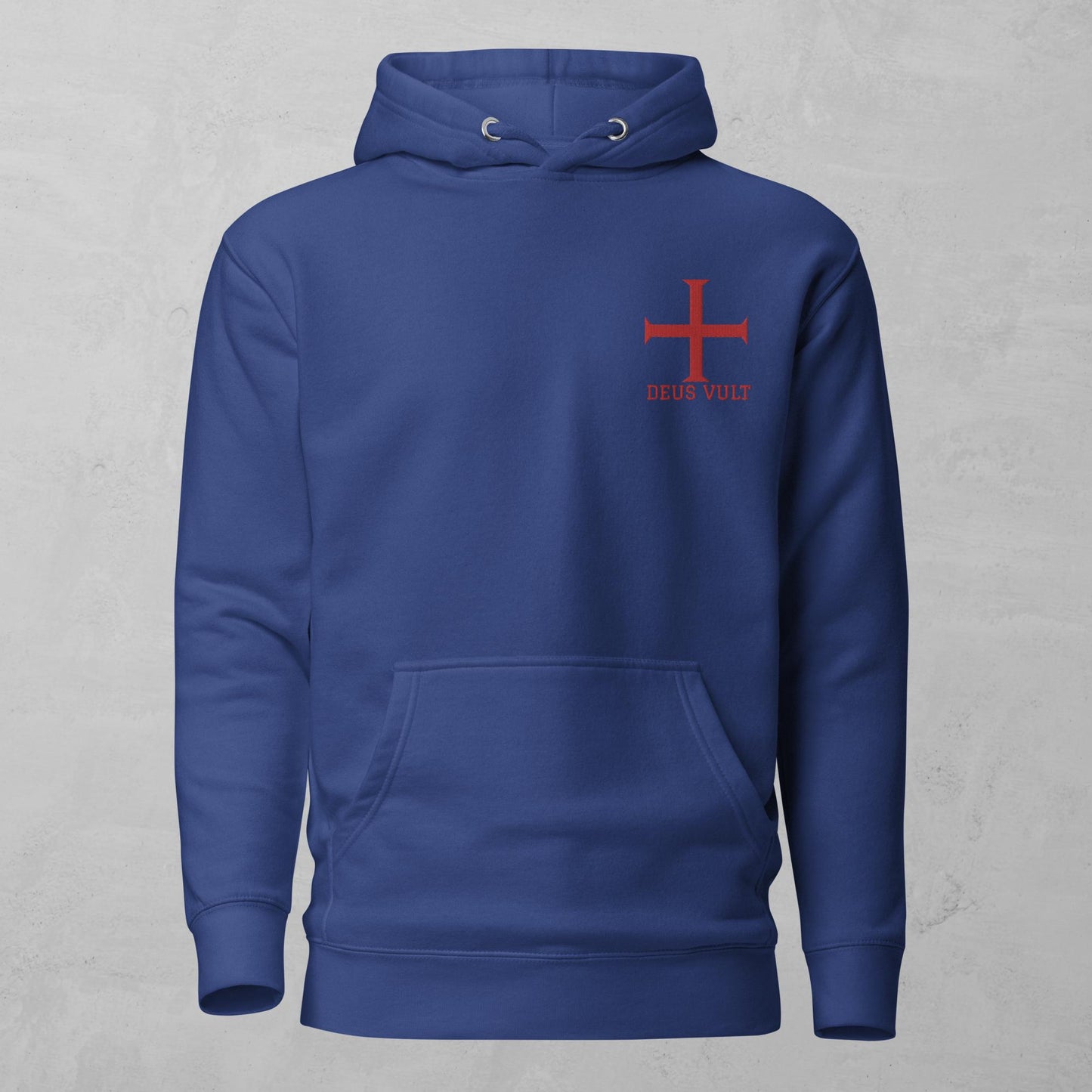 Deus Vult Embroidered Hoodie