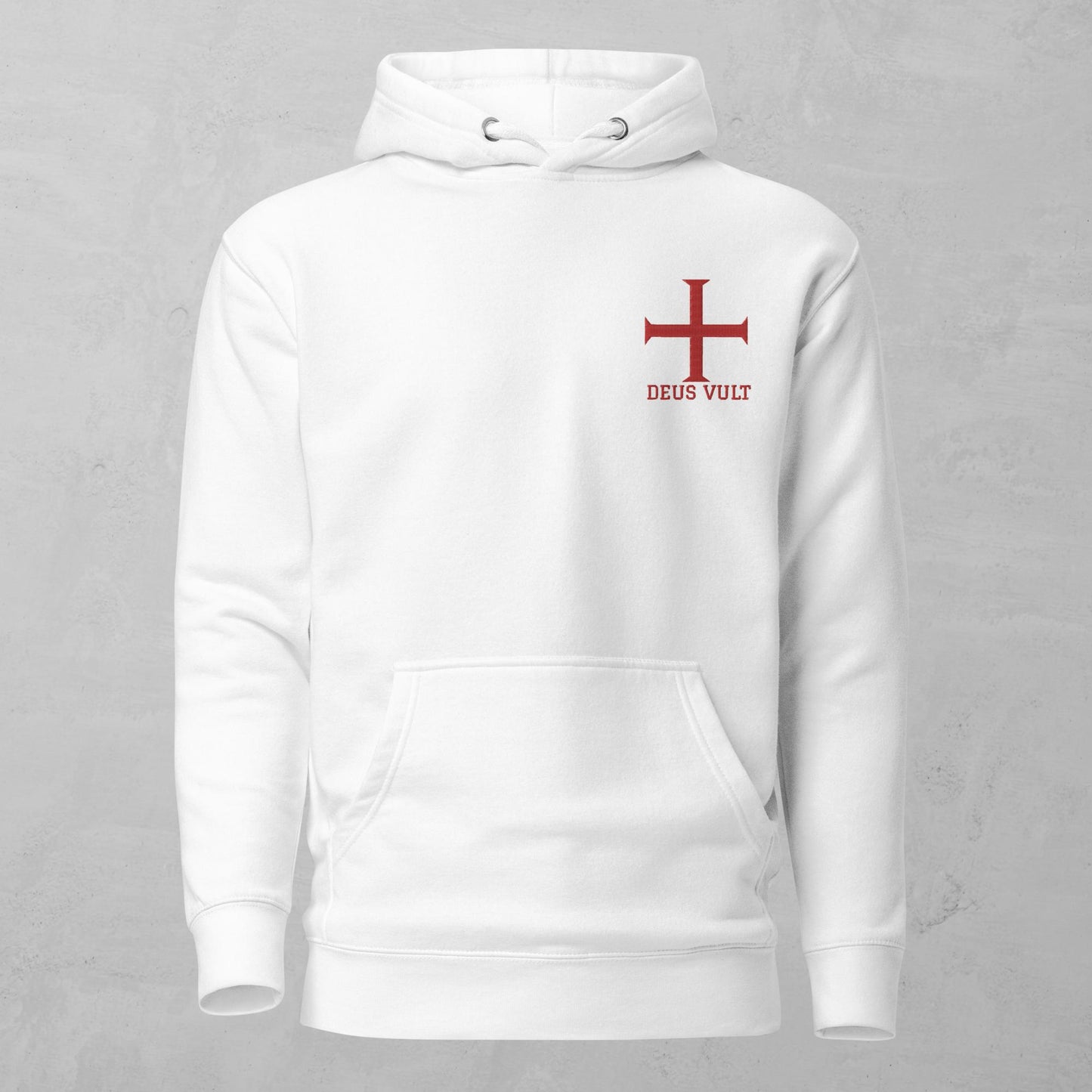 Deus Vult Embroidered Hoodie